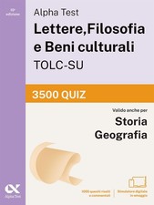 Libri Alpha Test Lettere