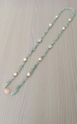 Collana con pietre - collana, dure