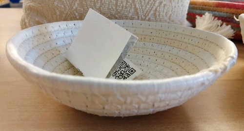Cesto cestino tondo raffia - tondo,