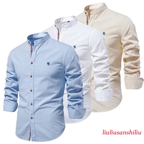 Camicia uomo 100 - cotone, lino