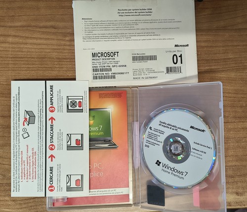 Dvd originale windows home - originale,