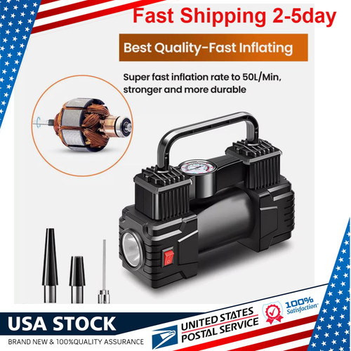 Car tire inflator - car, electric