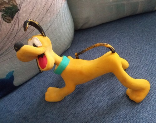 Vintage pupazzo rubber toy - vintage,