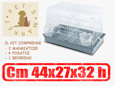 Gabbia Uccelli Pappagalli per Periodo di COVA 1 e Accoppiamento con Separatore