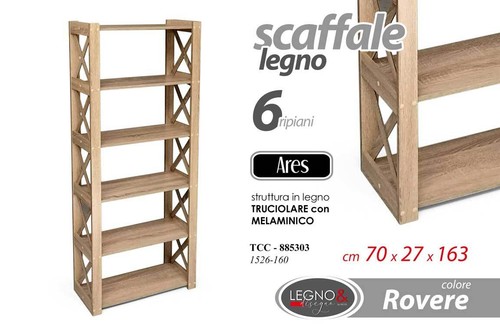 Libreria scaffale slim - libreria,