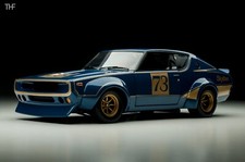 1/18 KYOSHO NISSAN SKYLINE 2000GT-R KPGC110 Racing 1972-08252C