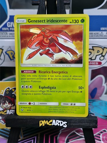 Pokemon genesect iridescente - pokemon,