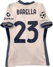 Maglia Gara Barella Inter Champions League    Shirt maillot camiseta trikot