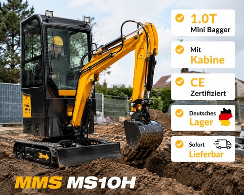 Ht10h miniescavatore con - 1t,