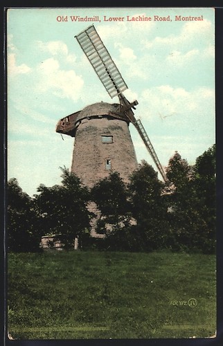 Montreal old windmill lower - windmill,,