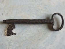Antica Chiave  In Ferro Battuto a mano cm. 15,5  vedi foto