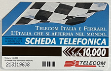 CARTA TELEFONICA Telecom Italia e Ferrari (700)