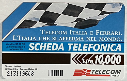 Carta telefonica telecom - carta,