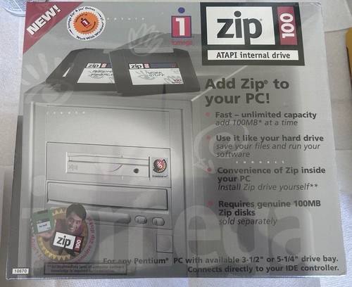 Iomega zip 100 100mb internal - iomega,