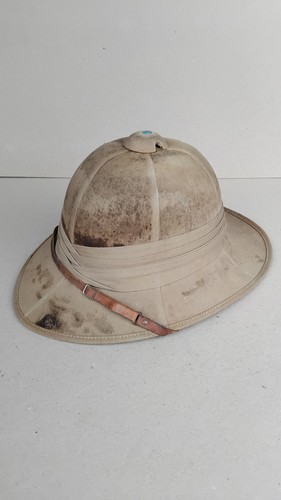 Casco elmetto coloniale antico