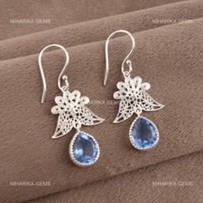 925 Argento Sterling Tanzanite