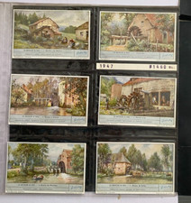 6 CHROMOS LIEBIG BELGIO NUMERO