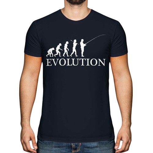 Shirt maglietta uomo - t-shirt, pesca