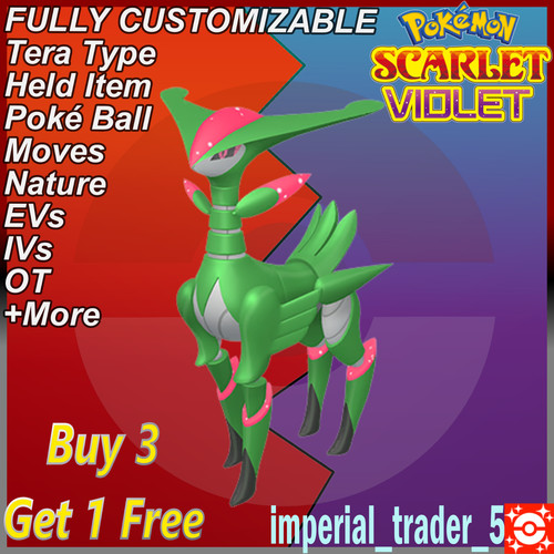 Pokémon foglie ferro - foglie,