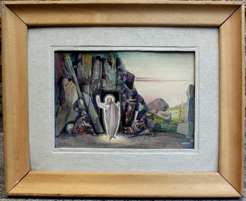 Antico quadro acquerello carlo - antico,