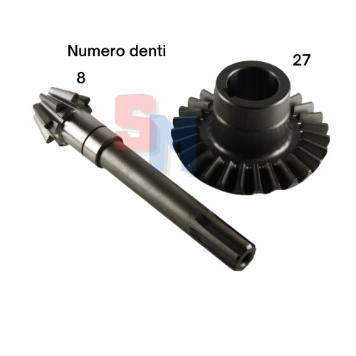Coppia conica pignone corona - conica,