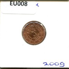 Moneta 1 CENTESIMO DI EURO 2009 AUSTRIA #EU008.G