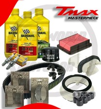 TAGLIANDO YAMAHA T/MAX/500 2008 2010 FILTRI OLIO CANDELE CINGHIA PASTIGLIE TMAX 