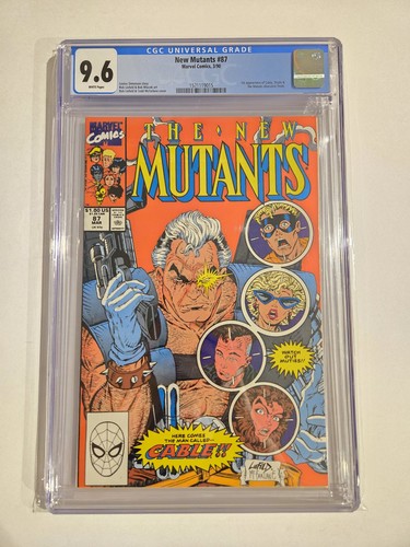 New mutants cgc - #87, 9.6