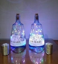 COPPIA LAMPADE BOTTIGLIA GIN