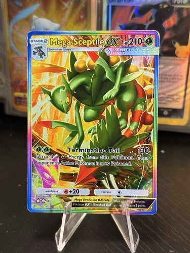 Mega sceptile card pokemon - sceptile,