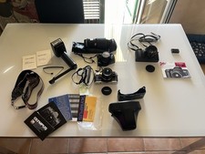 Fotocamere Olympus om 10 Canon EF-M + Obiettivi Vivitar e  Seimar