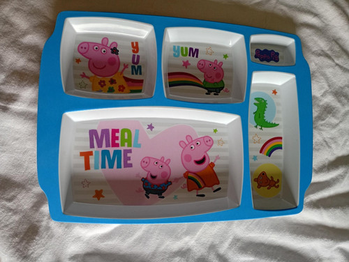 Peppa pig piatto - pig, piatto/vassoio