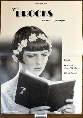 Affiche cinéma louise brooks - cinéma,