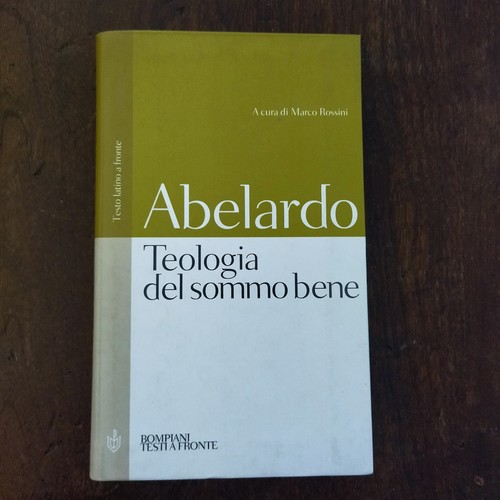Abelardo teologia del sommo - abelardo,