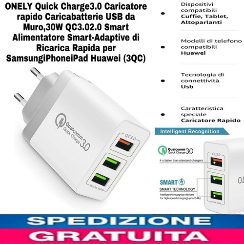 Quick charge3 caricatore - quick, charge3.0
