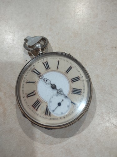 Antico orologio tasca con - antico,