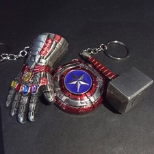 Set 3 Portachiavi Avengers