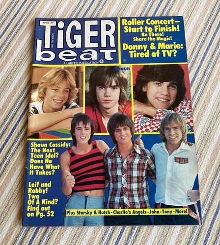 Tiger beat april 1977 shaun - tiger,
