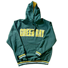 Renegade Felpa Uomo Logo Verde Oversize American Football Team Green Bay