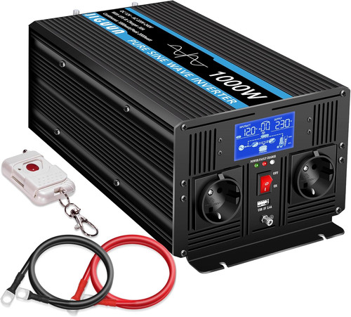1000w inverter onda pura 12v - 1000w,