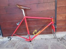 Vintage Telaio bici da corsa Caldaro ( Rome) steel Frameset 54*54 Ctc Shimano 