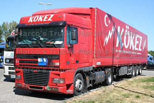 Foto camion daf 430 telone - foto,