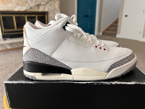 Nike air jordan white cement - 3,