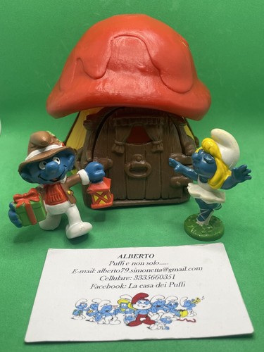 Puffi smurfs smurf casa - puffi,
