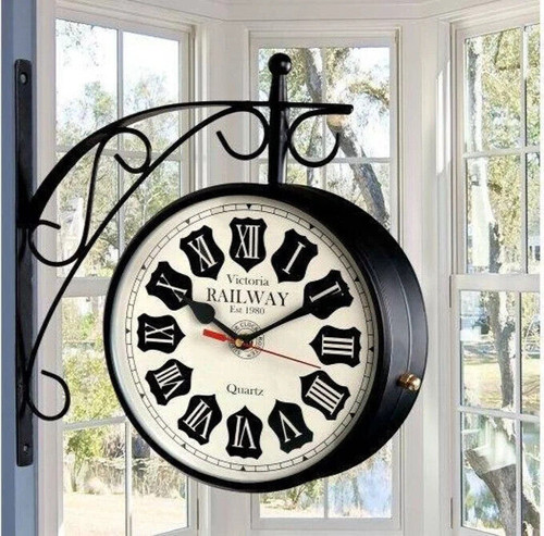 Antico orologio parete - orologio, da