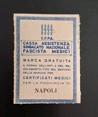 Marca bollo fascismo - marca,