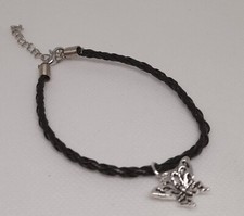 Bracciale unisex in cuoio con