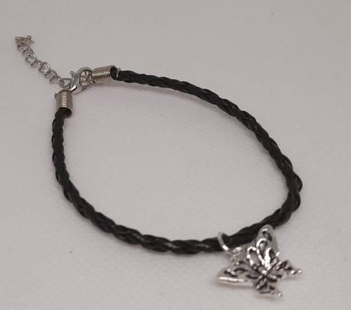 Bracciale unisex cuoio - cuoio, con