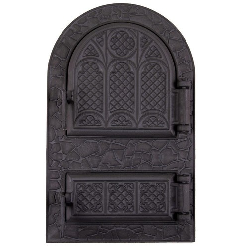 Forno ghisa porta fuoco - in,