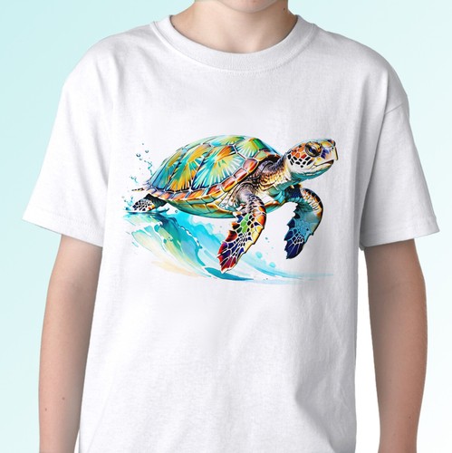 Shirt con tartaruga - t-shirt,